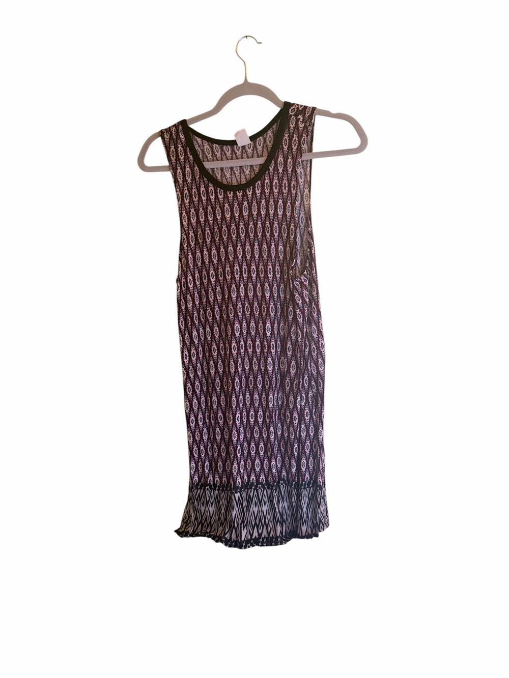 Me to We women’s L Multicolor boho dress or swim coverup